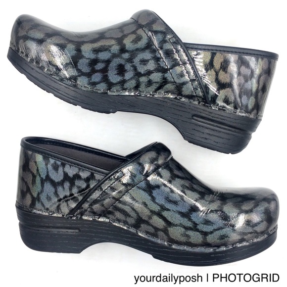 dansko iridescent leopard